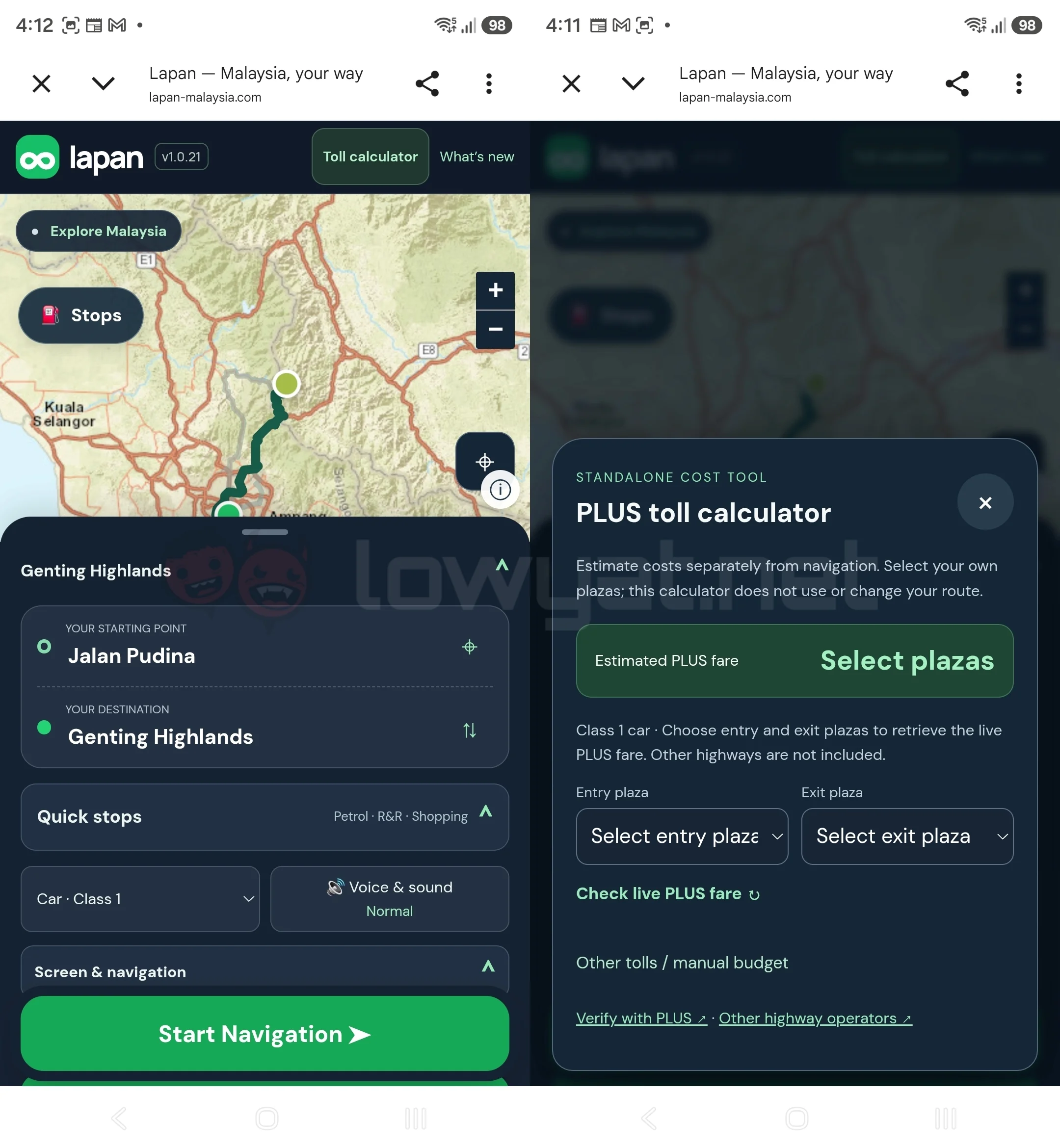 Local Developer Creates TuJu Navigation App Rival, Lapan 4 Lapan Navigation App Screenshots 2 1