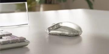 Lenovo Transparent Mouse