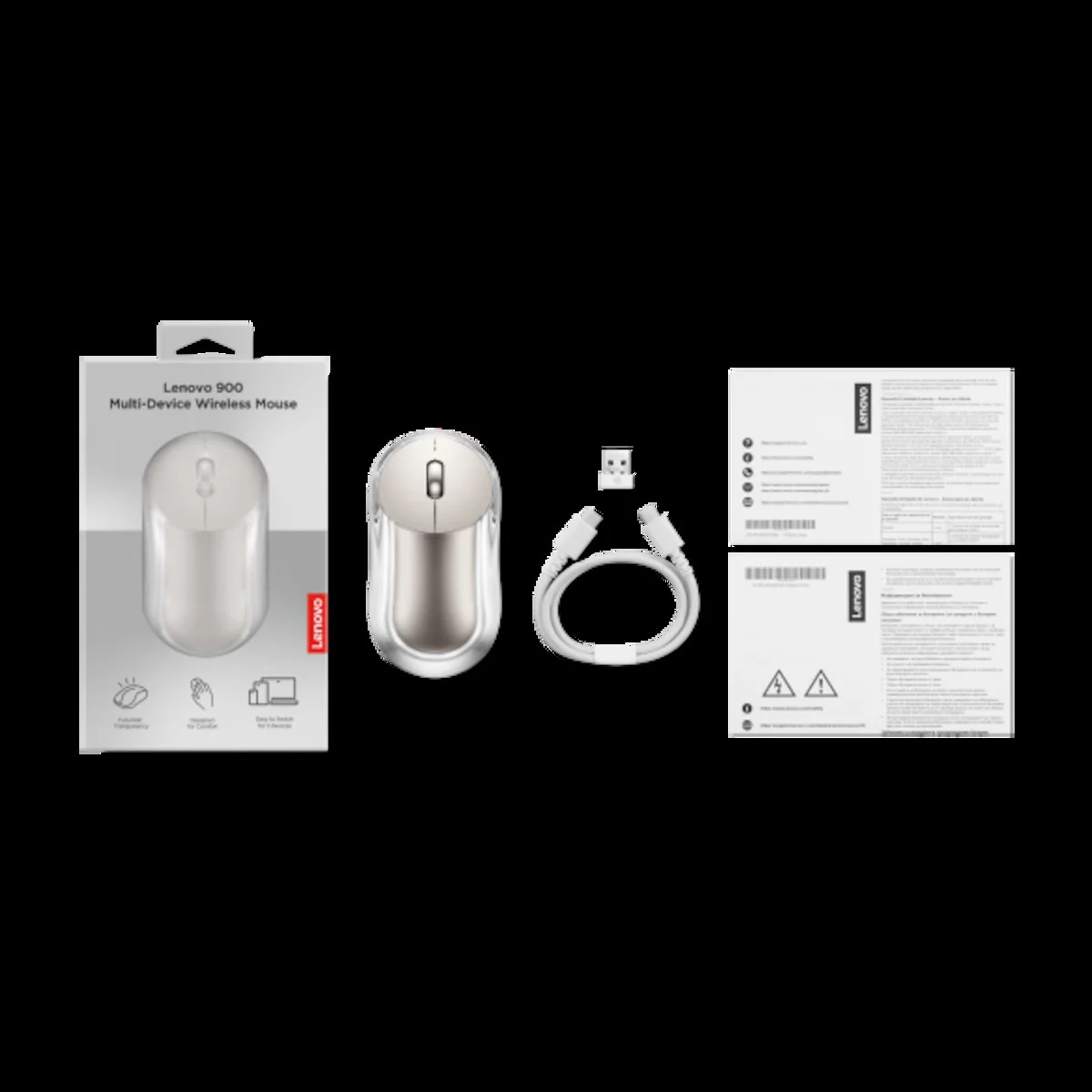 Lenovo Unveils A Transparent Mouse With 90-Day Battery Life 6 Lenovo Transparent Mouse