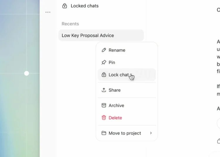 OpenAI Adds PIN Protection