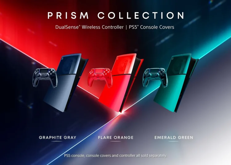 PlayStation Prism Collection collection with console cover