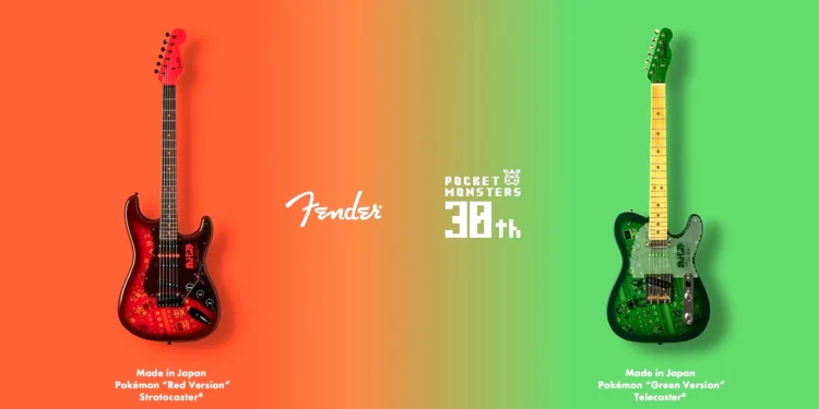 Pokemon 30th Anniversary Fender