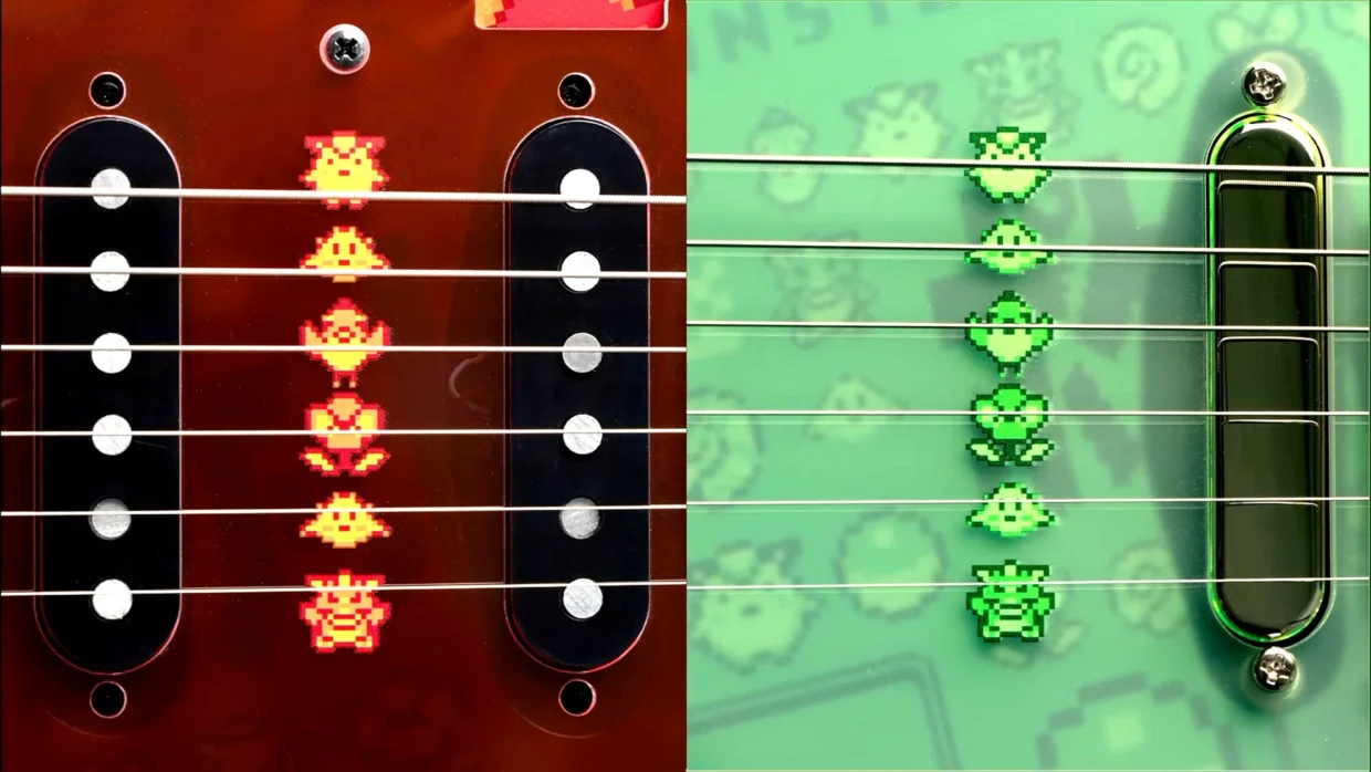 Pokemon Continues 30th Anniversary Celebration With Fender Collab 2 Pokemon 30th Anniversary Fender detail