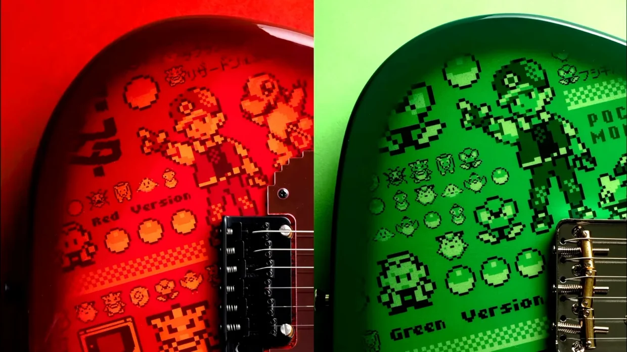 Pokemon Continues 30th Anniversary Celebration With Fender Collab 3 Pokemon 30th Anniversary Fender detail