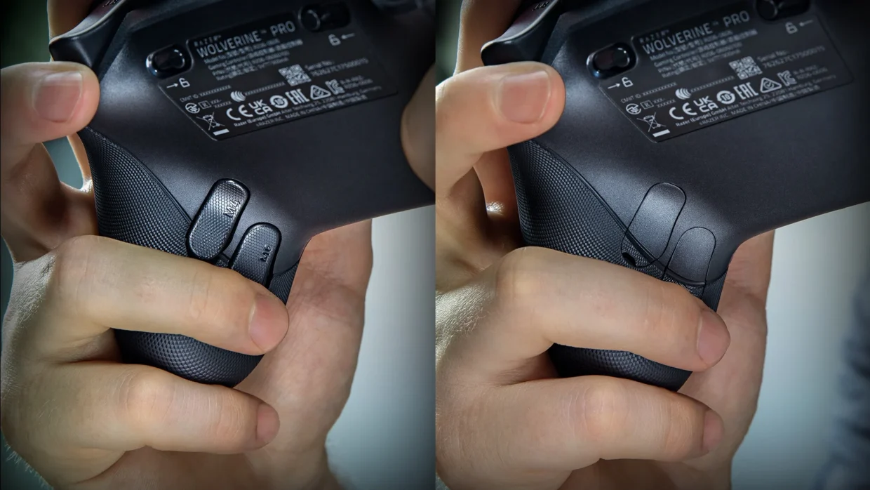 Razer Wolverine V4 Pro Back Buttons