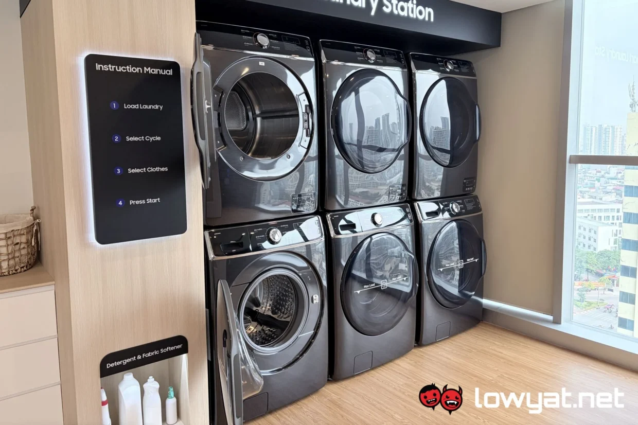 Discussing The Improvements, Benefits Of Bespoke AI In Samsung Home Appliances 4 Samsung Professional Washer & Dryer