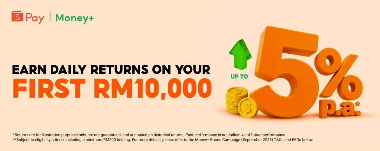ShopeePay Raises Money+ Wallet Limit