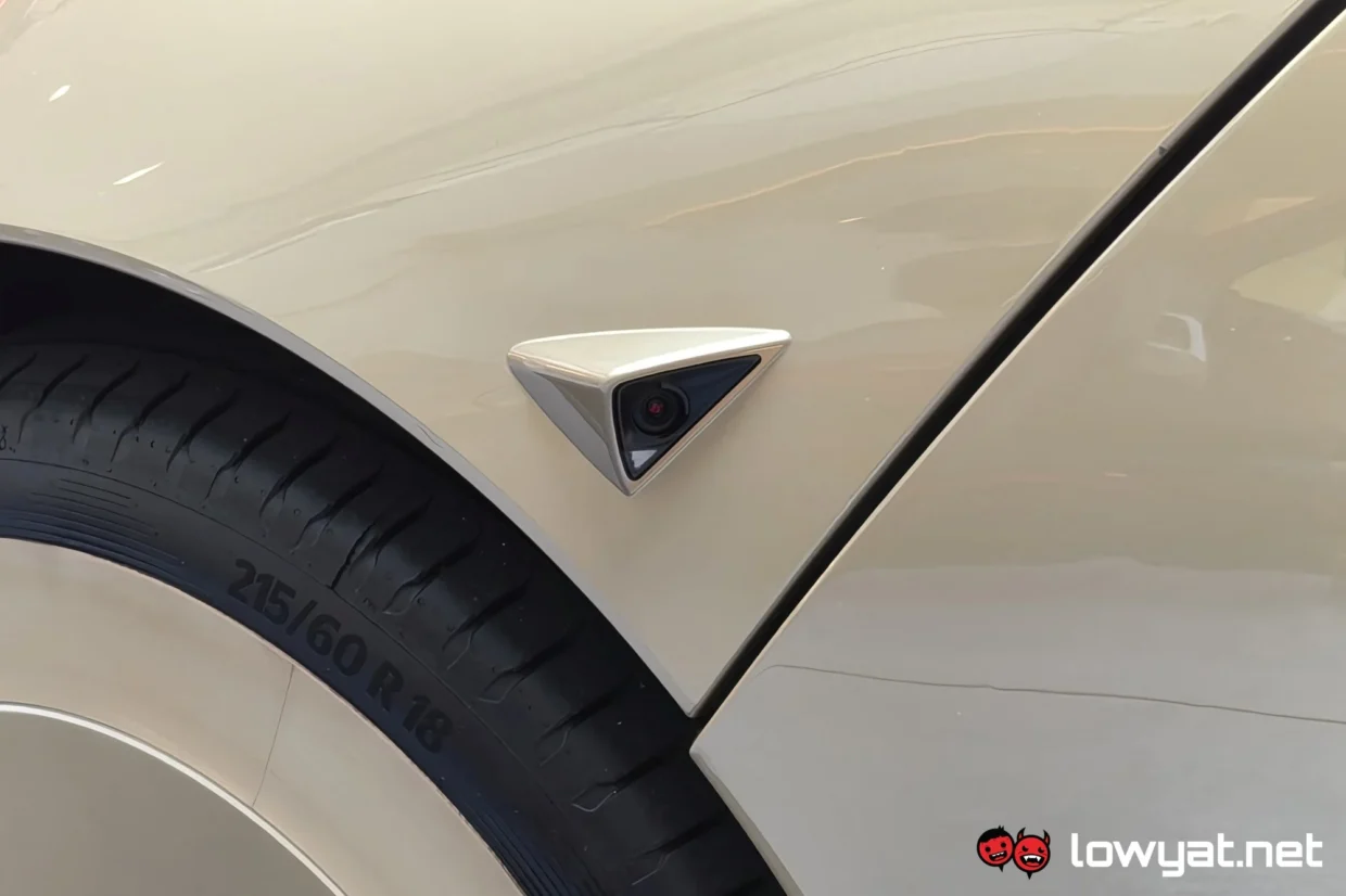 Tesla Cybercab Preview: The Future Is Temporarily Here 11 Tesla Cybercab camera 1