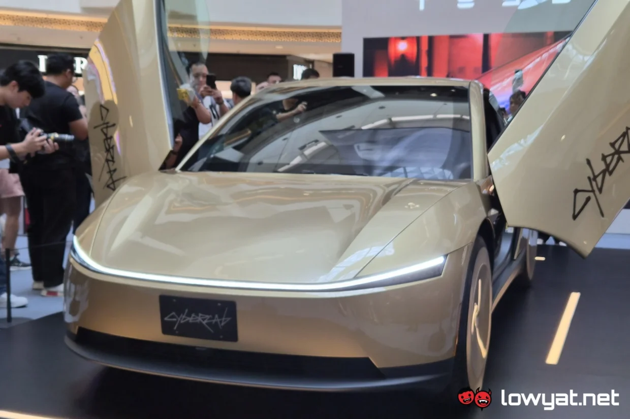 Tesla Cybercab Preview: The Future Is Temporarily Here 2 Tesla Cybercab front doors open