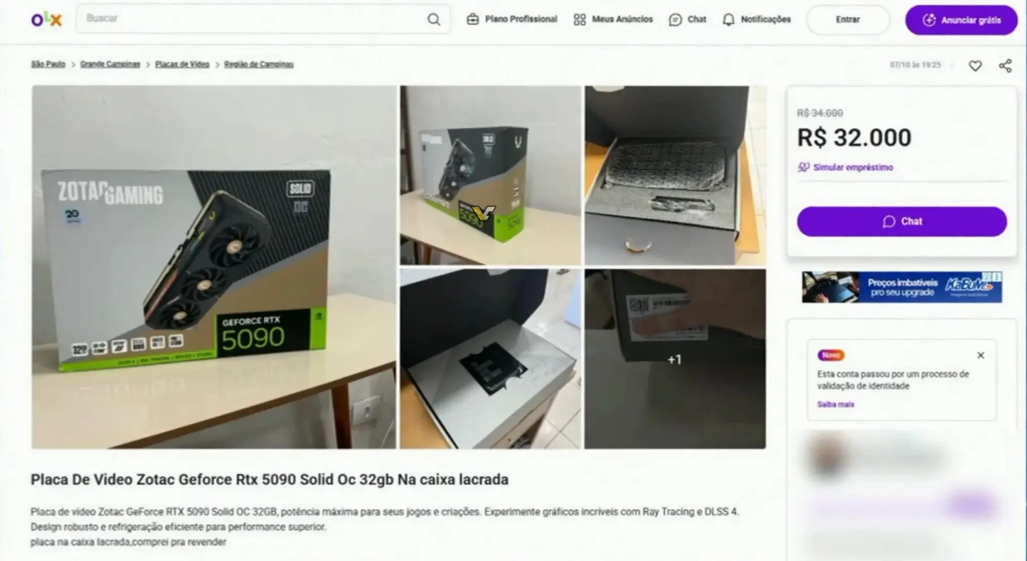 Someone Tried To Sell One Of The RTX 5090 Stolen From Brazilian Airport Heist 2 Zotac Gaming GeForce RTX 5090 Sao Paolo Stolen Update 4