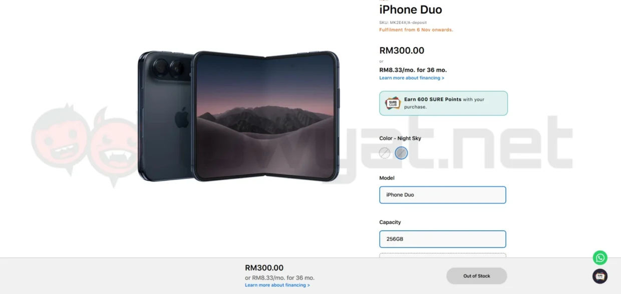 apple iphone duo pre-order malaysia selling out fast