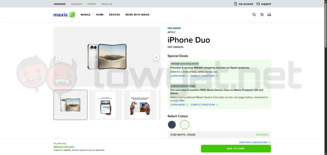 apple iphone duo pre-order malaysia selling out fast