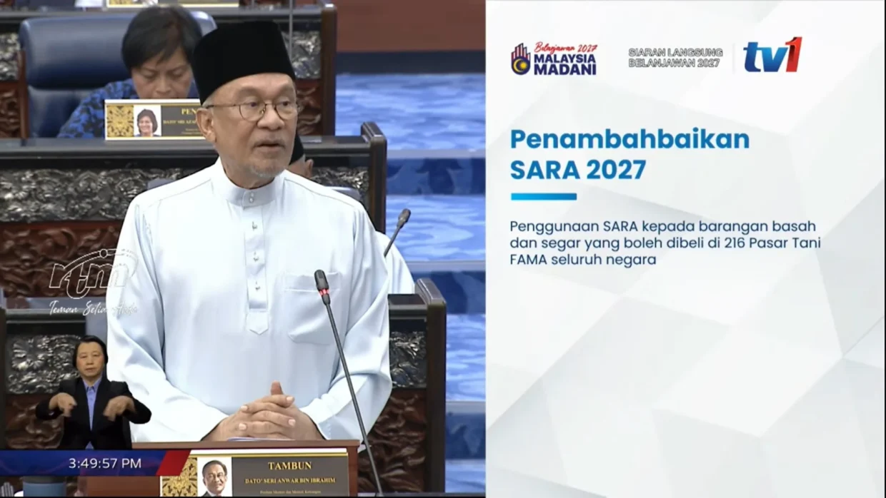 Budget 2027 SARA aid