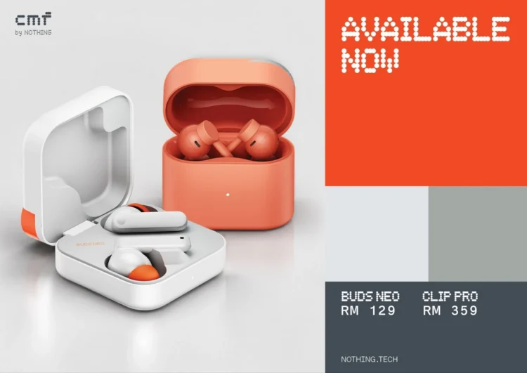 CMF Clip Pro, Buds Neo Now Officially Available In Malaysia 1 CMF Clip Pro Buds Neo