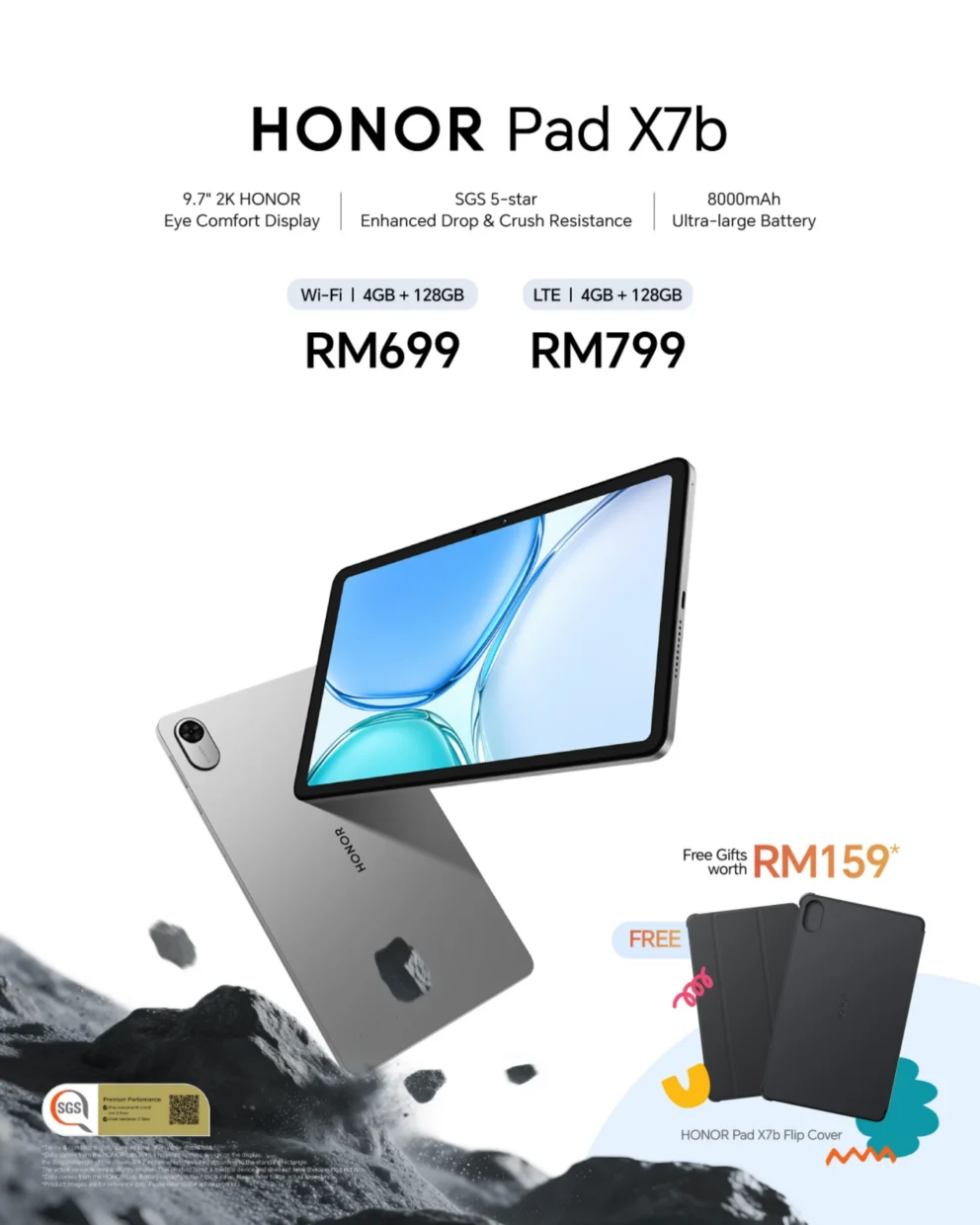 HONOR Officially Unveils Child-Friendly Pad X7b Alongside Affordable Earbuds 8 HONOR Pad X7b