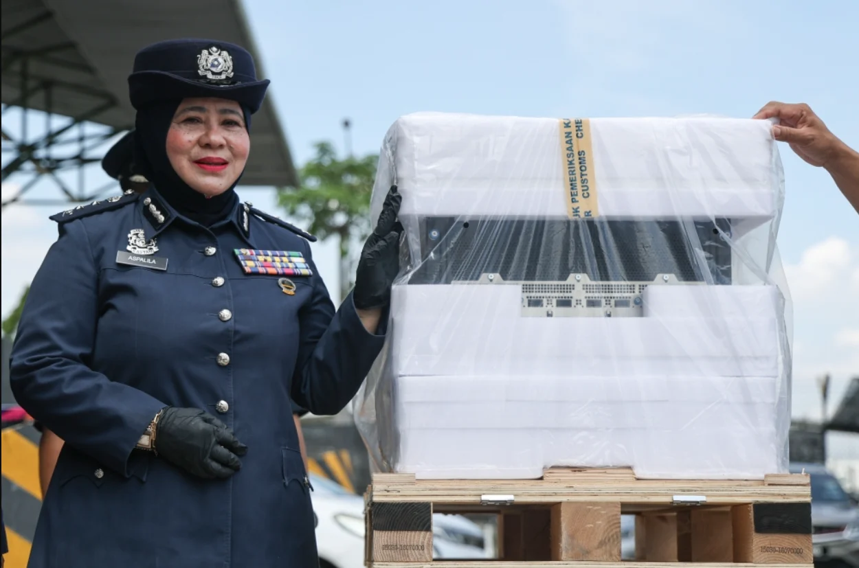 Malaysian Customs Seize RM49.3 Million Worth Of AI Servers At KLIA Airport