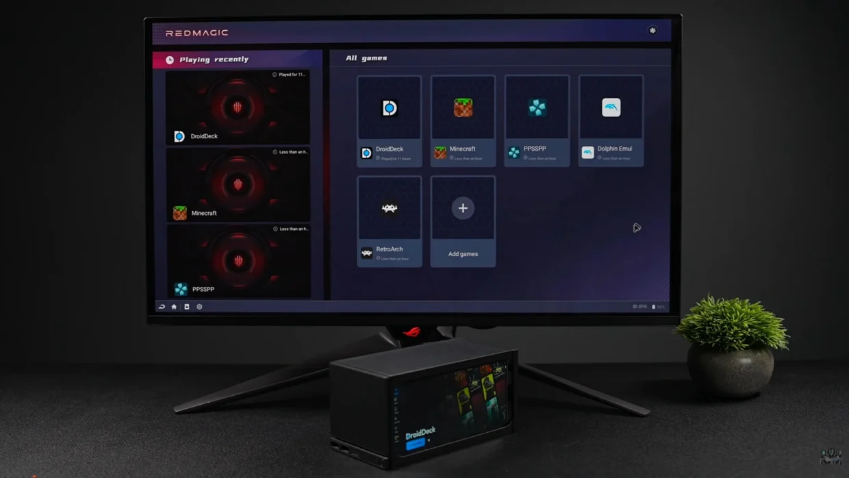 Mini Steam Machine RedMagic 11S Pro