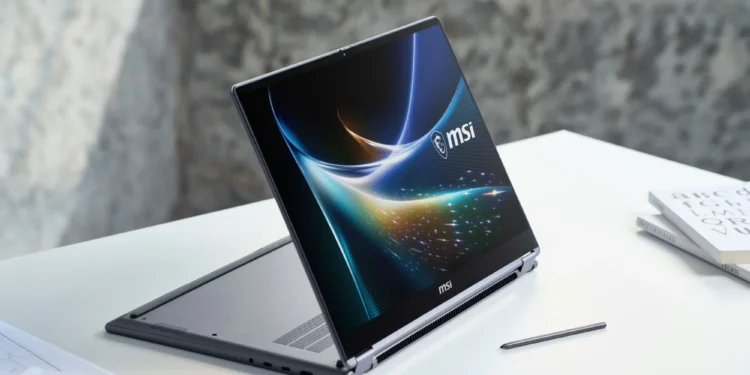 MSI Prestige N16 Flip AI+