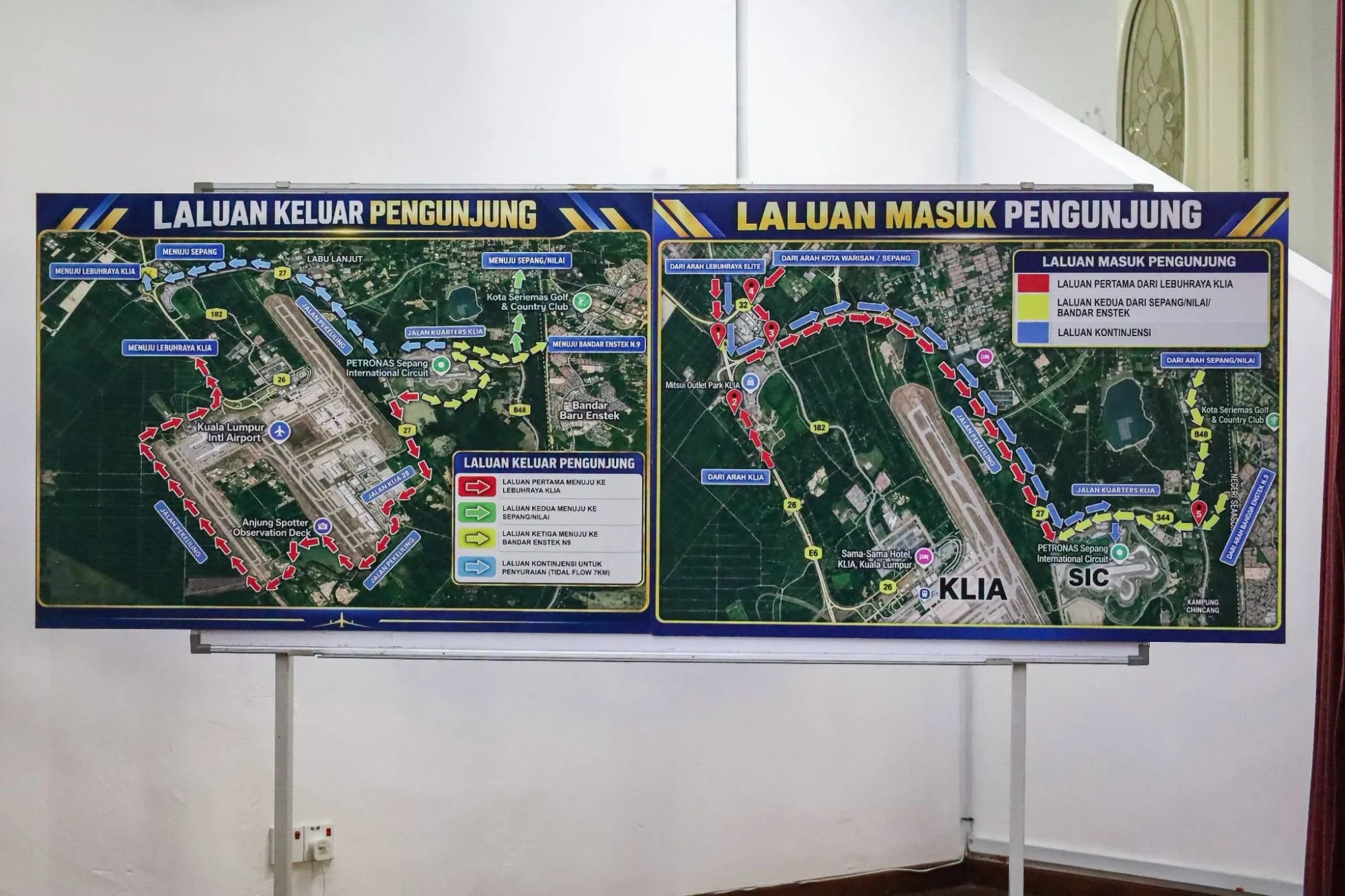 F1 Bahrain GP: Police Set Five Screening Points For Vehicles 3 police five screening locations f1 sepang bahrain