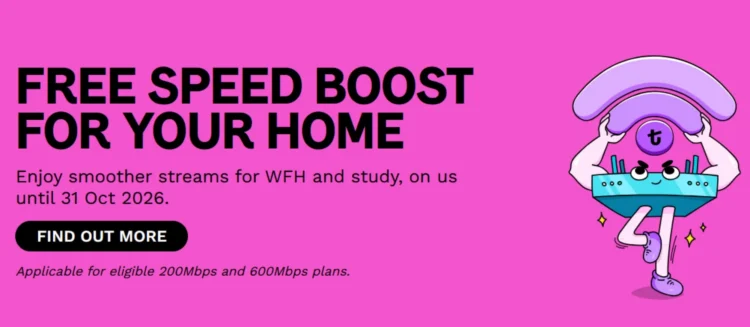 Eligible TIME Internet Plans Get Free Speed Boost Until 31 October 2026 1 TIME Internet speed boost