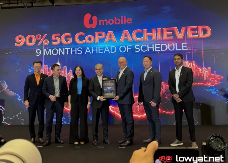 U Mobile 90% 5G CoPA