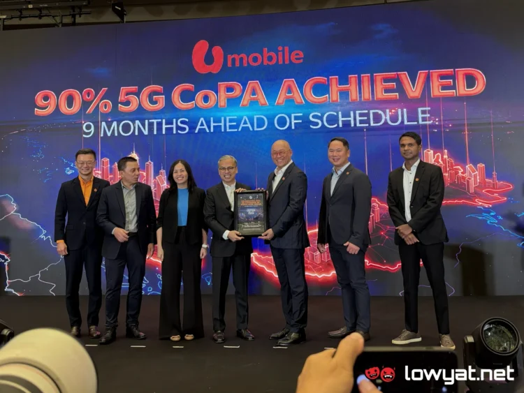 U Mobile Achieves 90% 5G CoPA Over Nine Months Ahead Of Schedule 1 U Mobile 90% 5G CoPA
