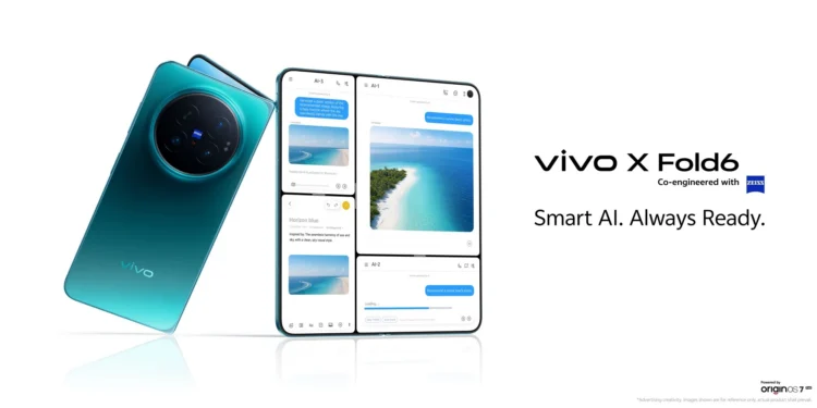 vivo X Fold6 Now Official Globally With 6,900mAh Battery, Dimensity 9500 Super 1 vivo X Fold6 Now Official Globally