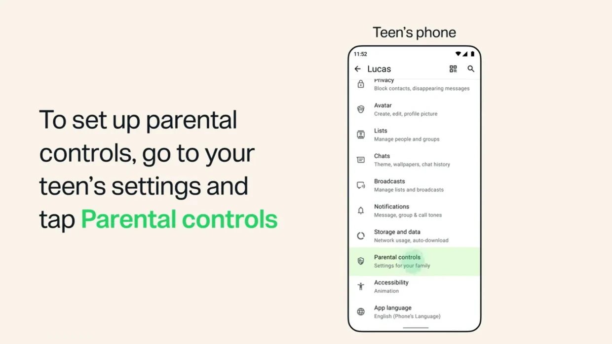 WhatsApp Rolls Out New Parental Controls For Teens 2 WhatsApp parental controls