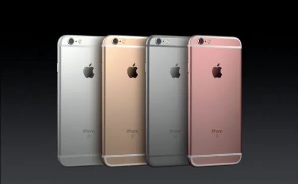 iPhone 6S colours
