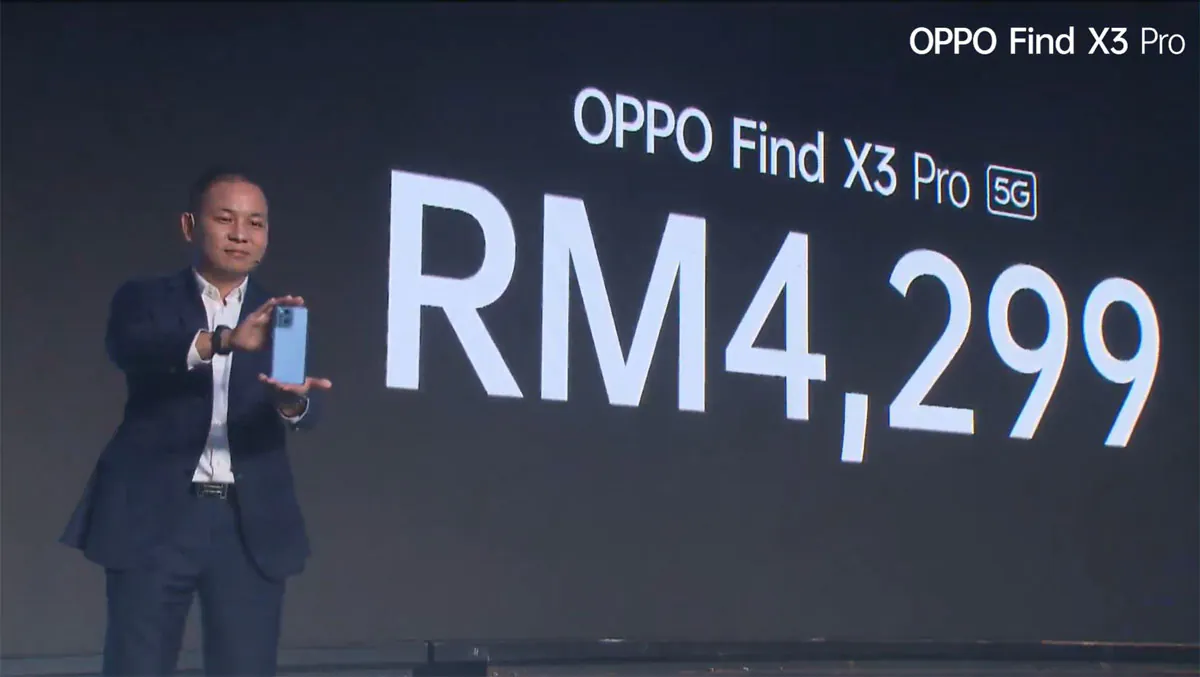 OPPO Find X3 Malaysia Price April