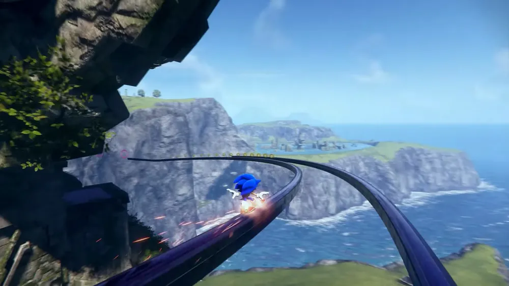 Sonic Frontiers trailer sliding
