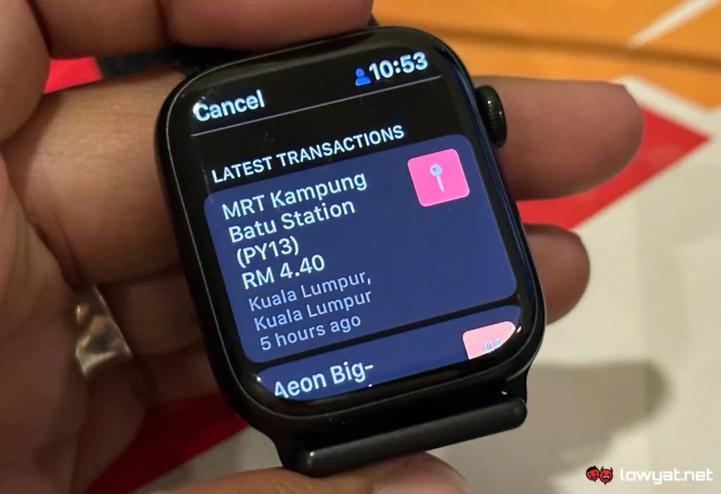 Apple Watch - Apple Pay - Jan 2023
