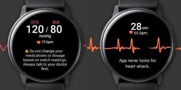 Samsung Health Monitor - Blood Pressure - ECG