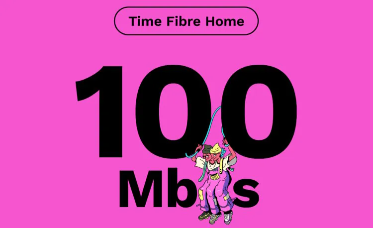 Time Fibre Home 100Mbps